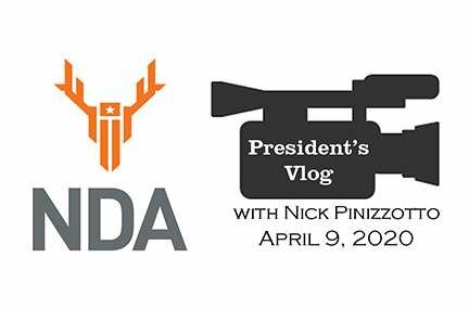 NDA President's Vlog for April 9, 2020
